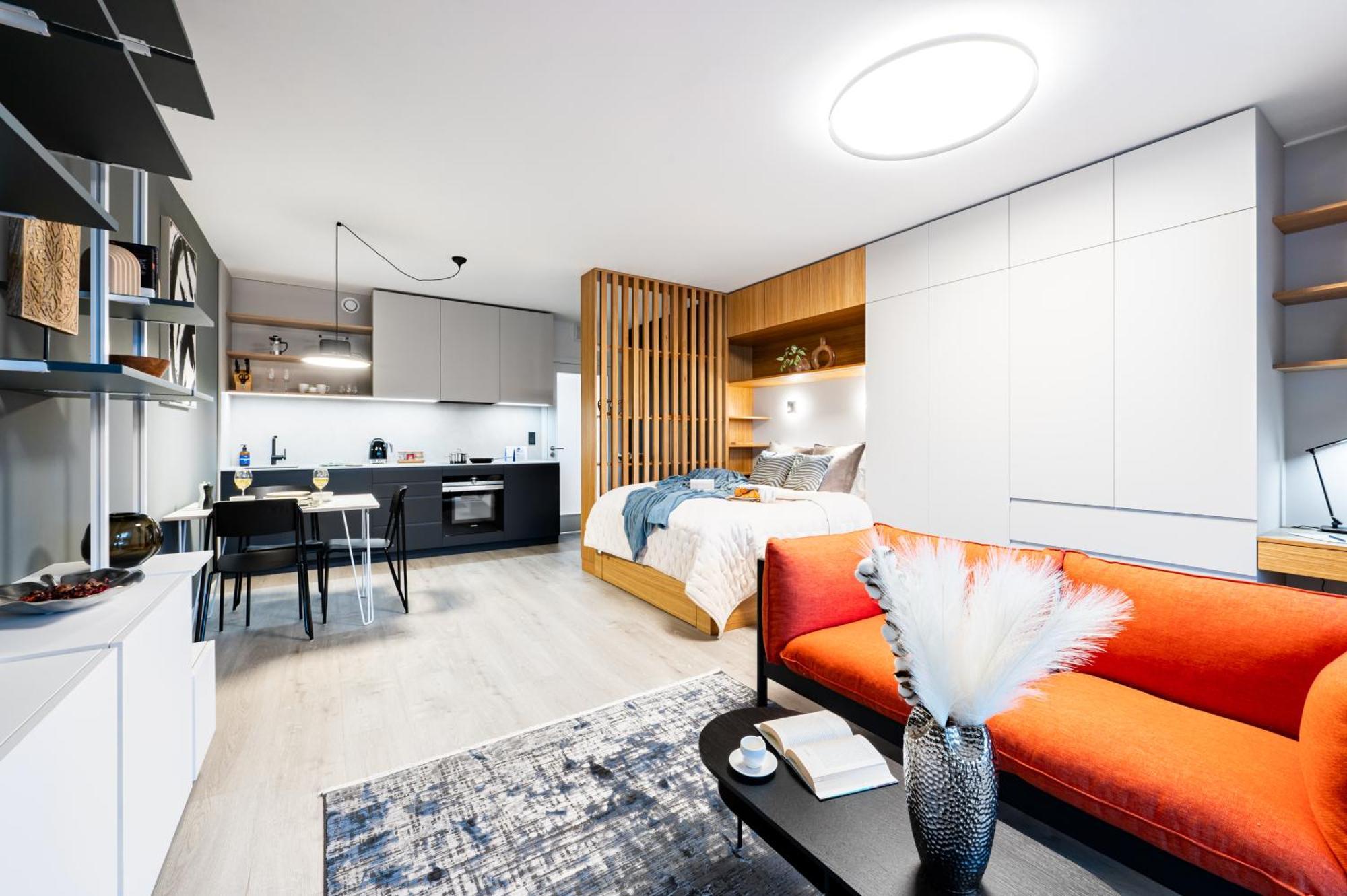 Prague Days - Studio - Terrace - Private Parking Bagian luar foto